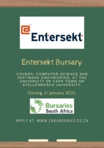 Entersekt Bursary | SA Bursaries